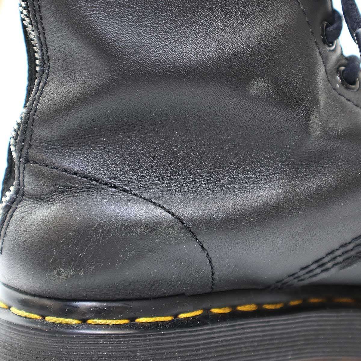 Y's×Dr.Martens ワイズ×ドクターマーチン 10 EYE 10ホールレースアップブーツ 15473001 ブラック 5