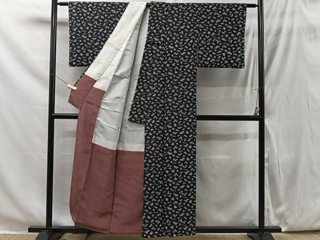 平和屋着物□上質な小紋 舞桜間道 正絹 逸品 CAAW0029ev