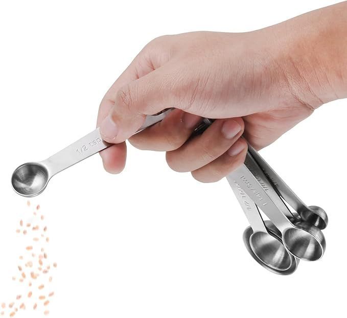 momee 計量スプーン 6本セット ステンレス 厚手 調理器具 大さじ momee 計量スプーン 6本セット ステンレス 厚手 調理器具 大さじ