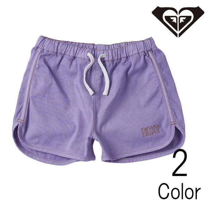 【LAV】ロキシー Roxy キッズ　MINI GRAVEL COLOR コットンツイル ショートパンツ 子ども服