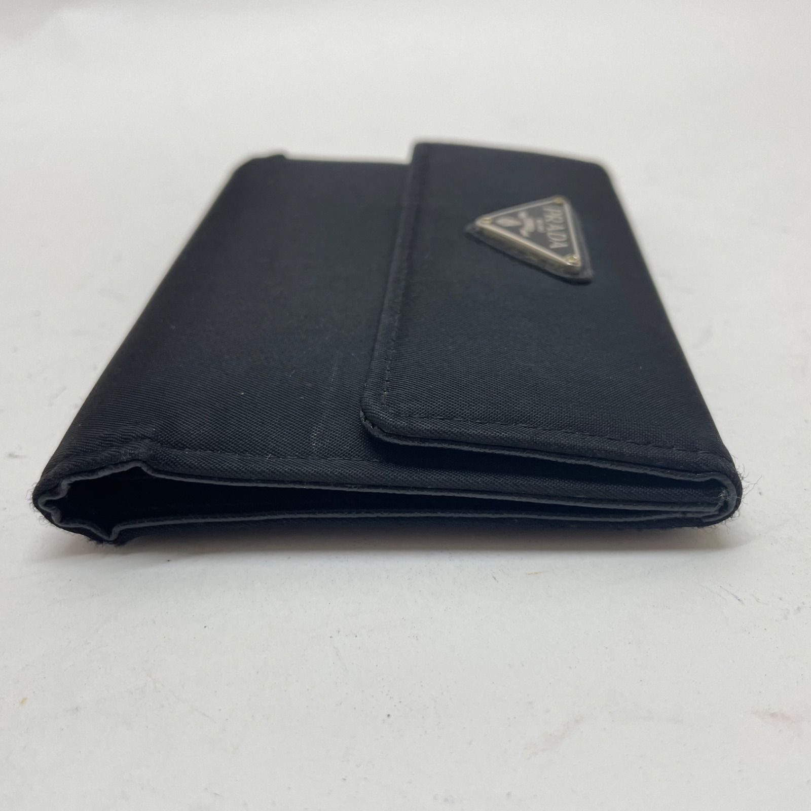 1369 PRADA プラダ 三つ折り財布 ナイロン ブラック