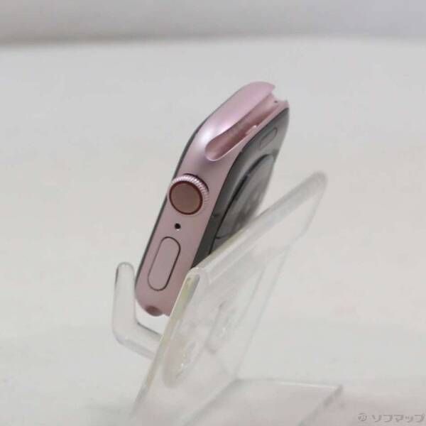 〔 品〕 Apple Watch Series 9 GPS Cellular 41mm ピンクアルミニウムケース バンド無し 196