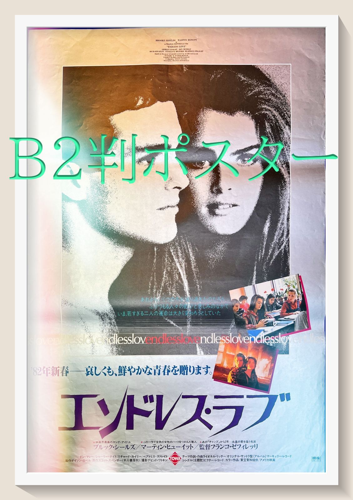 id『エンドレス・ラブ』映画B2判オリジナルポスター id05084 ブルック