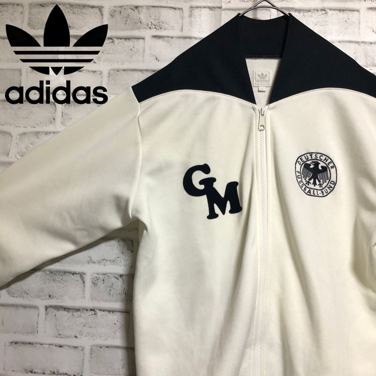 90s⚽️adidas トラックジャケット刺繍DER BOMBER GM 13