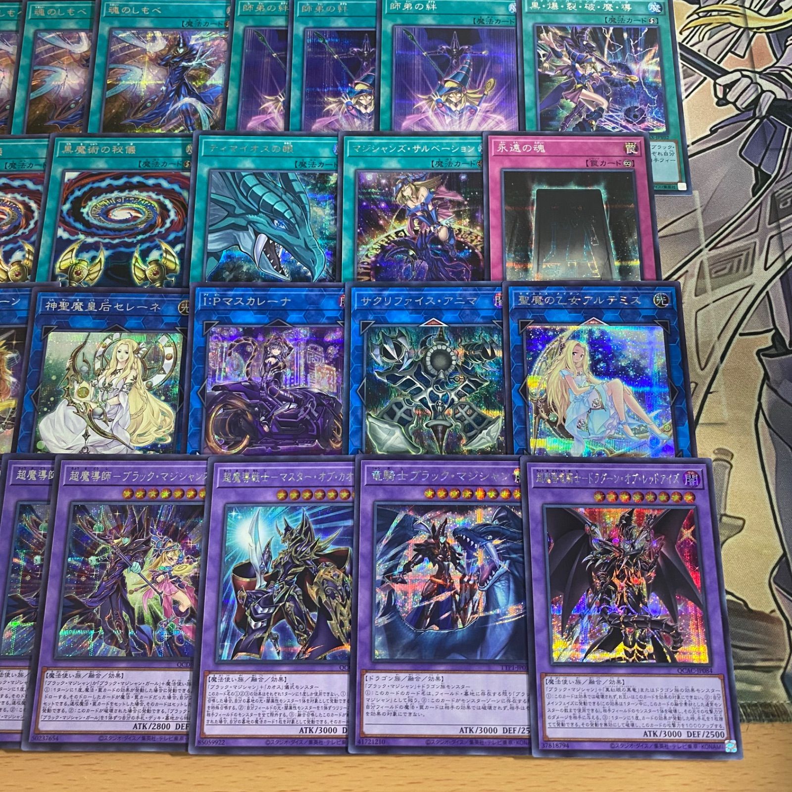 遊戯王 ブラックマジシャン デッキ シークレット 本格構築