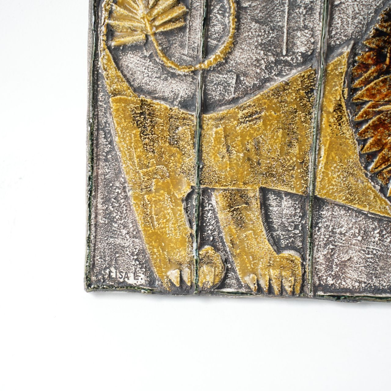 希少 リサ・ラーソン（Lisa Larson）グスタフスベリ 檻の中の