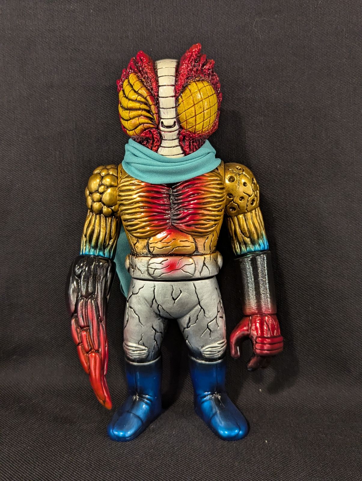 リアルヘッド カオスマン1号 REAL HEAD ソフビ Art リアルヘッド