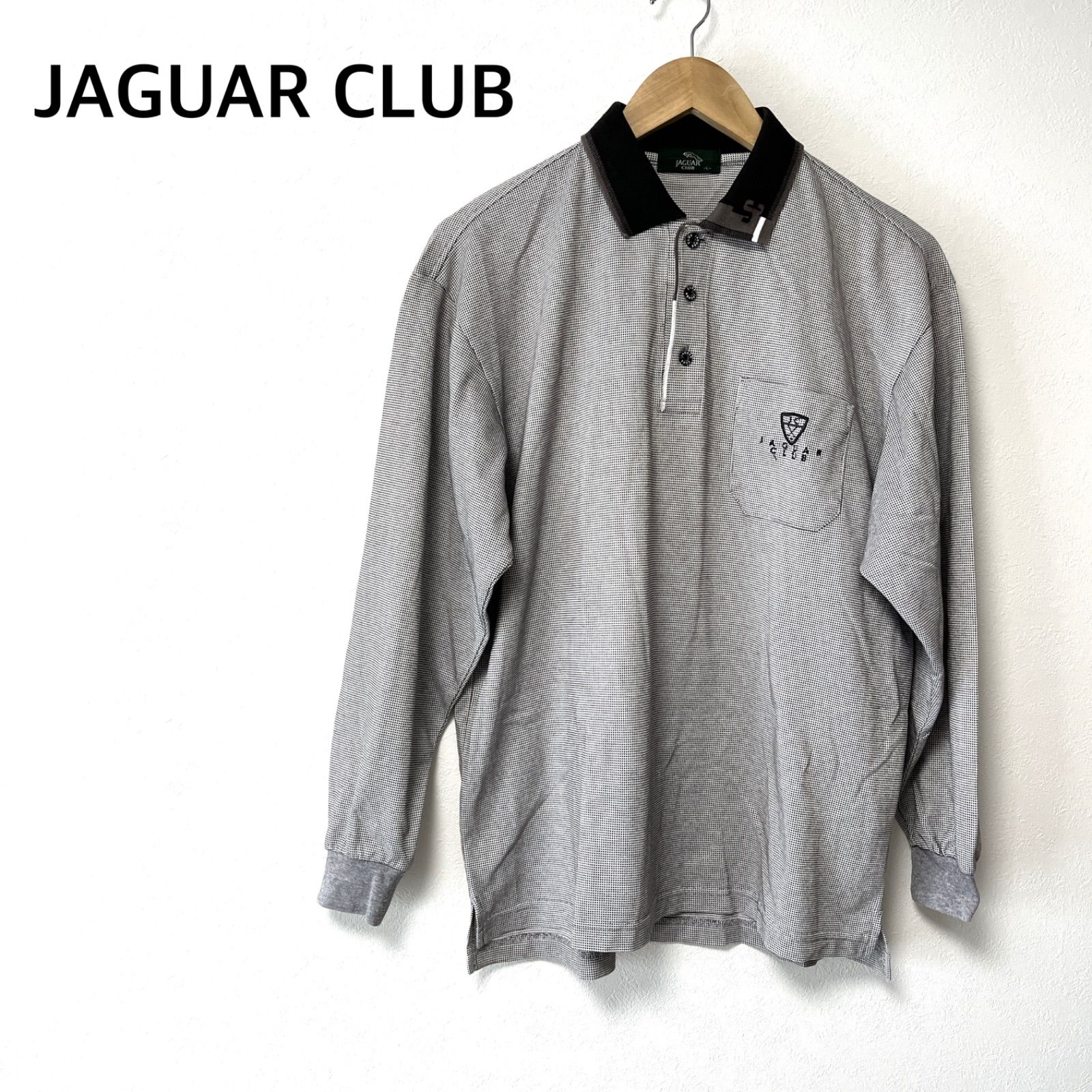 ジャガークラブ ポロシャツ JAGUARCLUB ブラック メンズLサイズ - メルカリ