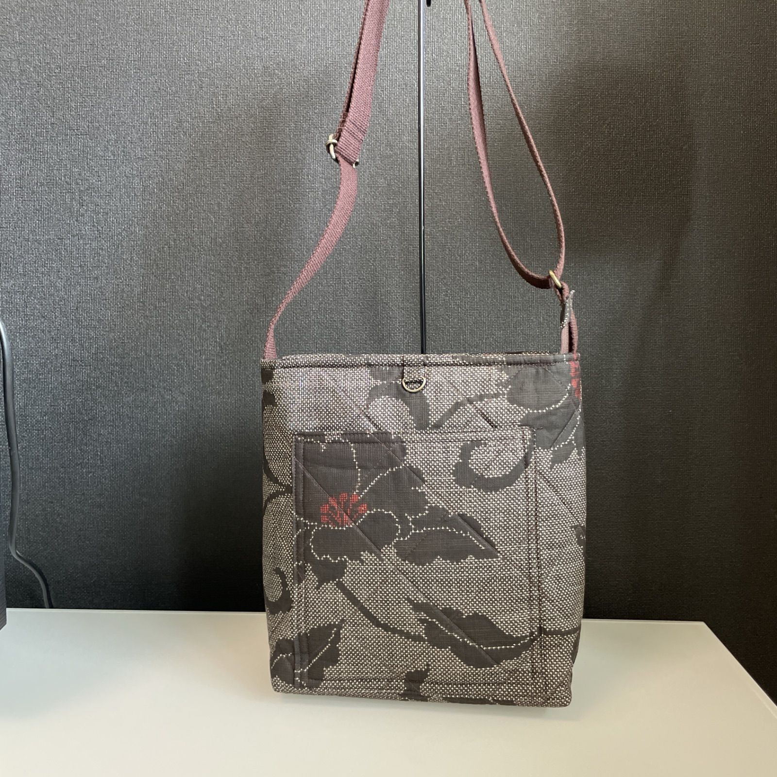 ハンドメイド 着物リメイク ショルダーバッグ 4 大島紬 - メルカリ