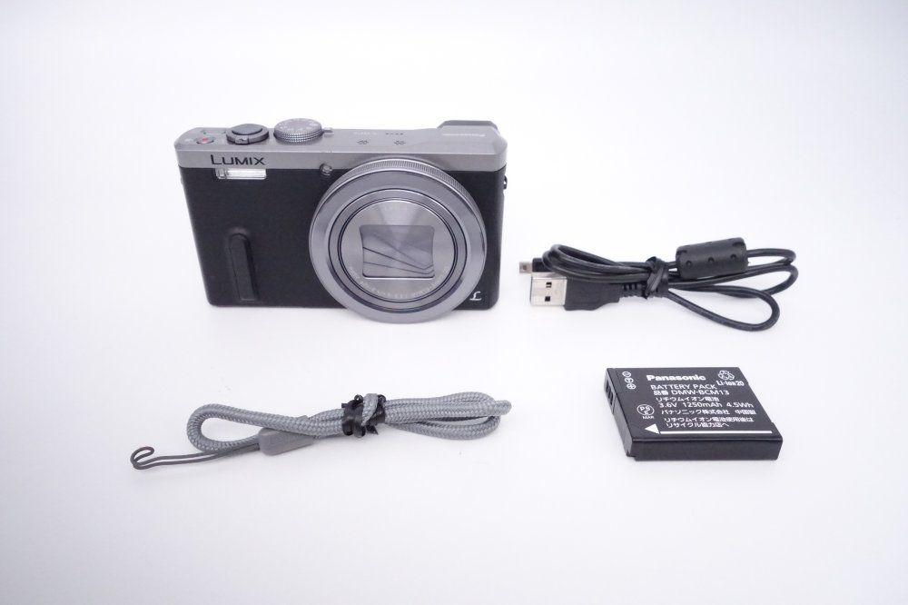 上品 パナソニック Panasonic デジタルカメラ ルミックス TZ60 光学30倍 シルバー DMC-TZ60-S D10037A