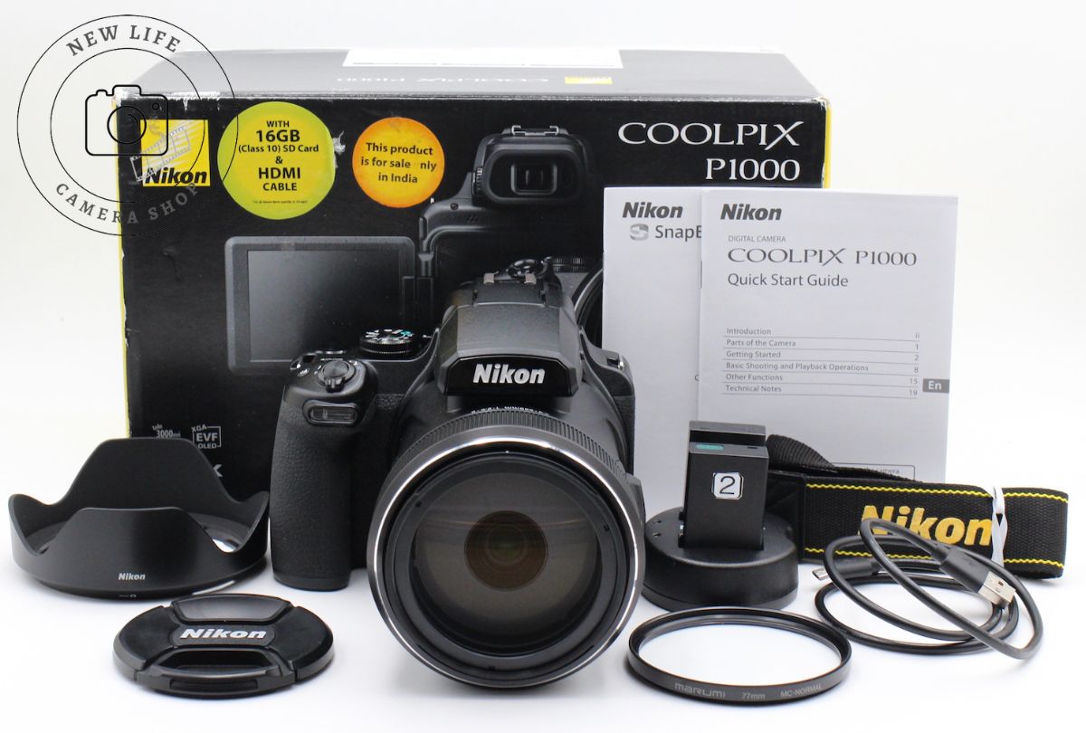 上品 Nikon ニコン COOLPIX P1000 24-3000mm 元箱 付属品多数 13341