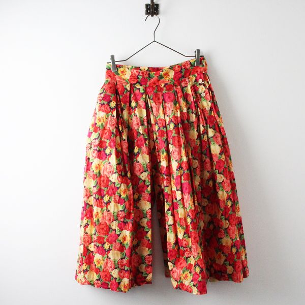【美品】　YAECA リバティー柄タックキュロット YAECA WRITE タックキュロット リバティ – 吉祥寺 Promenade