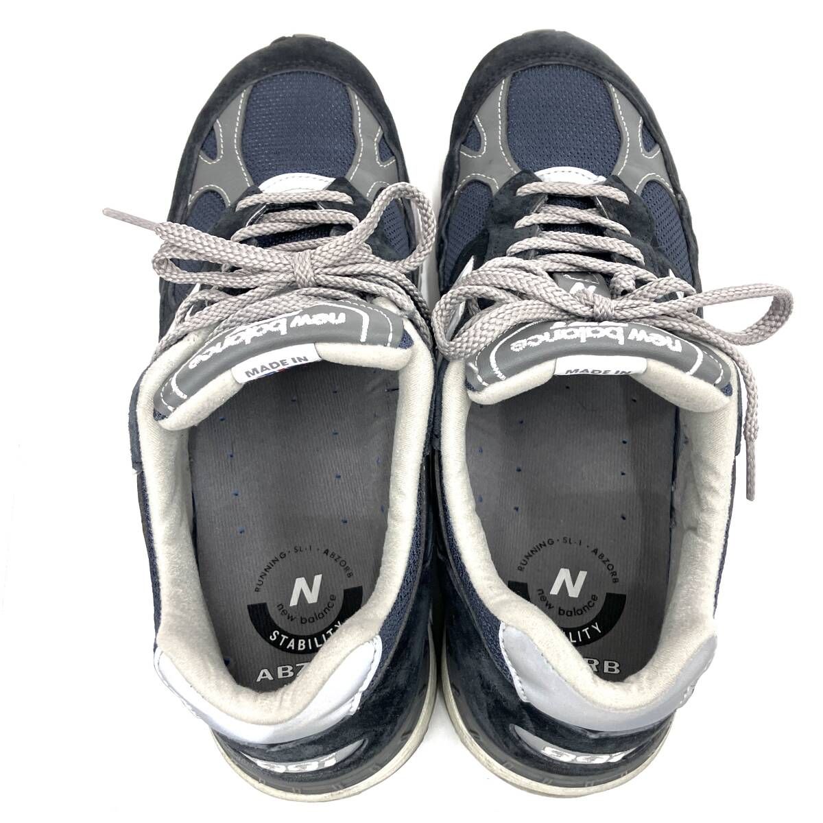 New Balance ニューバランス M991NV ネイビー サイズ9 2/1 約27.5cm 