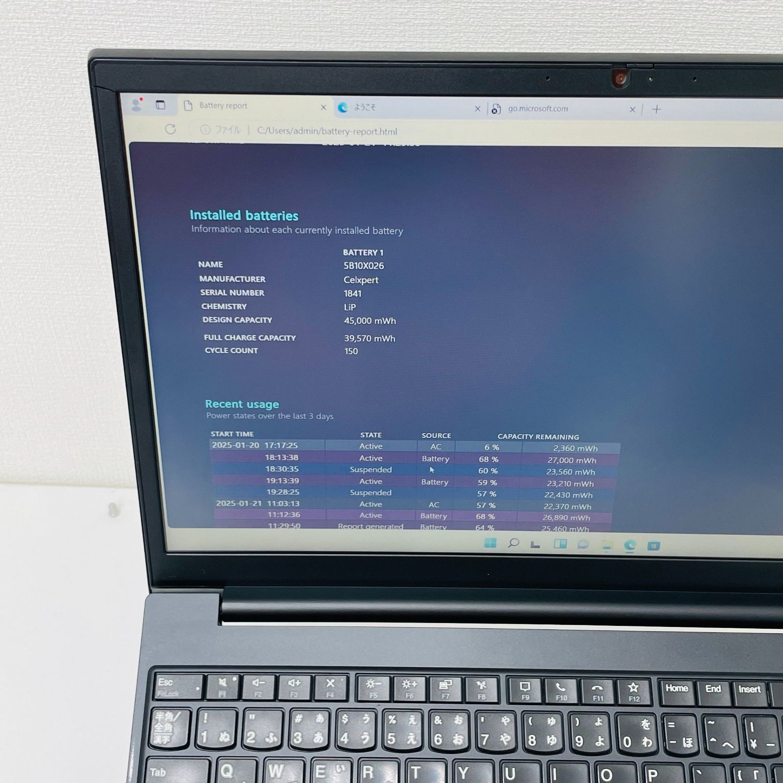 ThinkPad E15 Gen2 15.6型 AMD Ryzen 3 4300U/Ram 8GB/SSD 256GB 正規 
