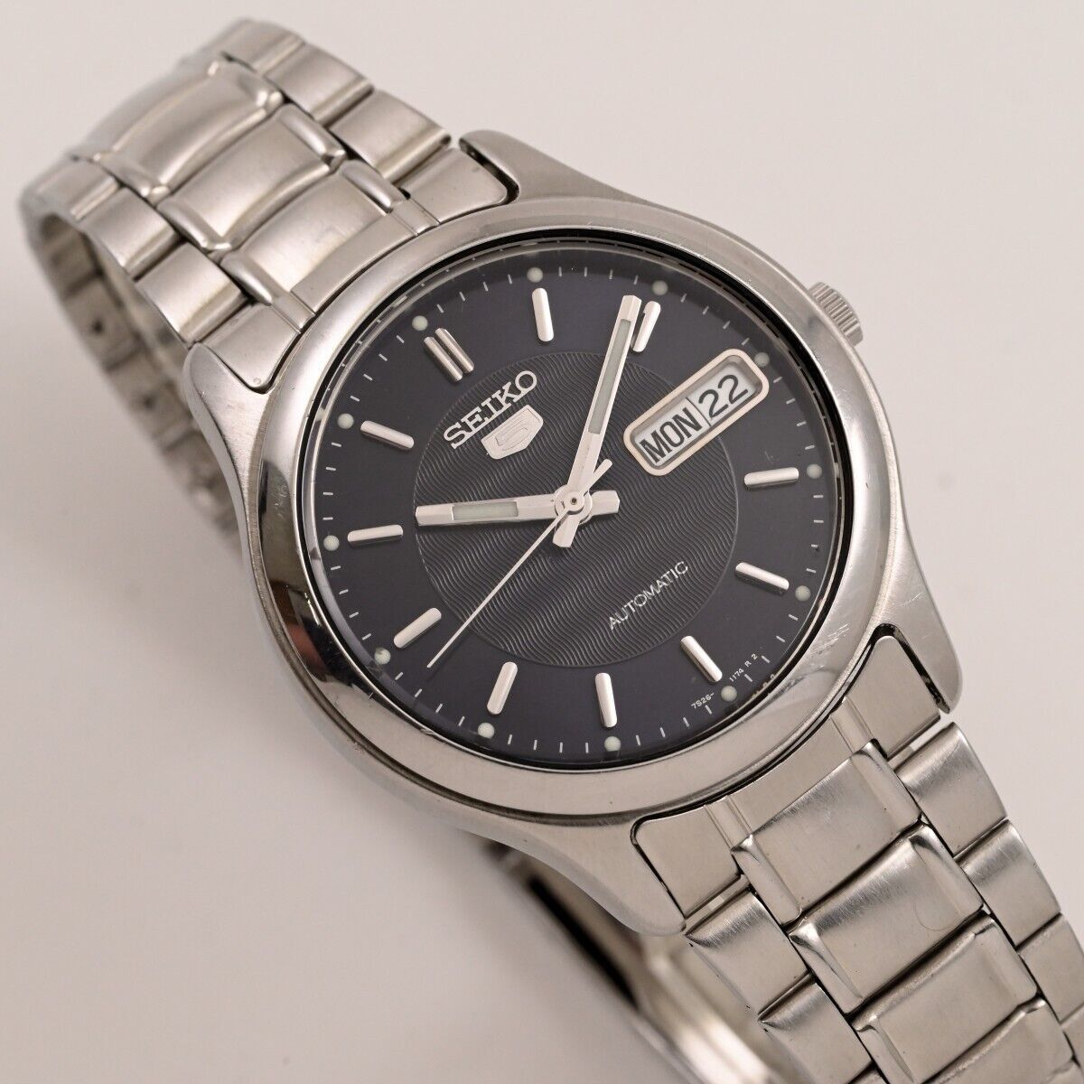 SEIKO セイコー5 Automatic 7S26-0080 SEIKO】セイコー 5 Automatic 7S26-0080 Day/Date Black dial