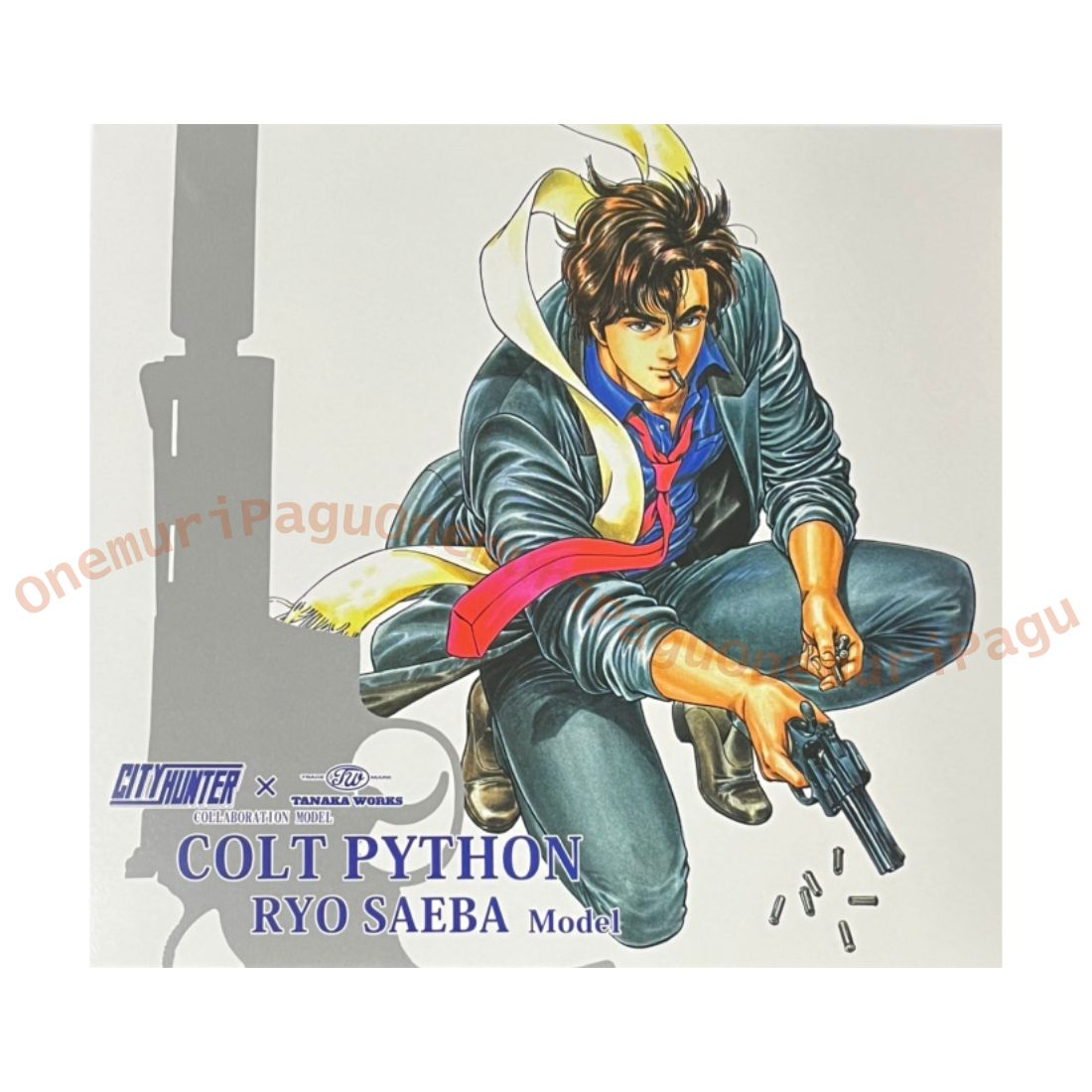 シティーハンター×タナカワークス コラボモデル コルトパイソン 冴羽獠 シティーハンター コルトパイソン 冴羽獠モデル ガスガン タナカ
