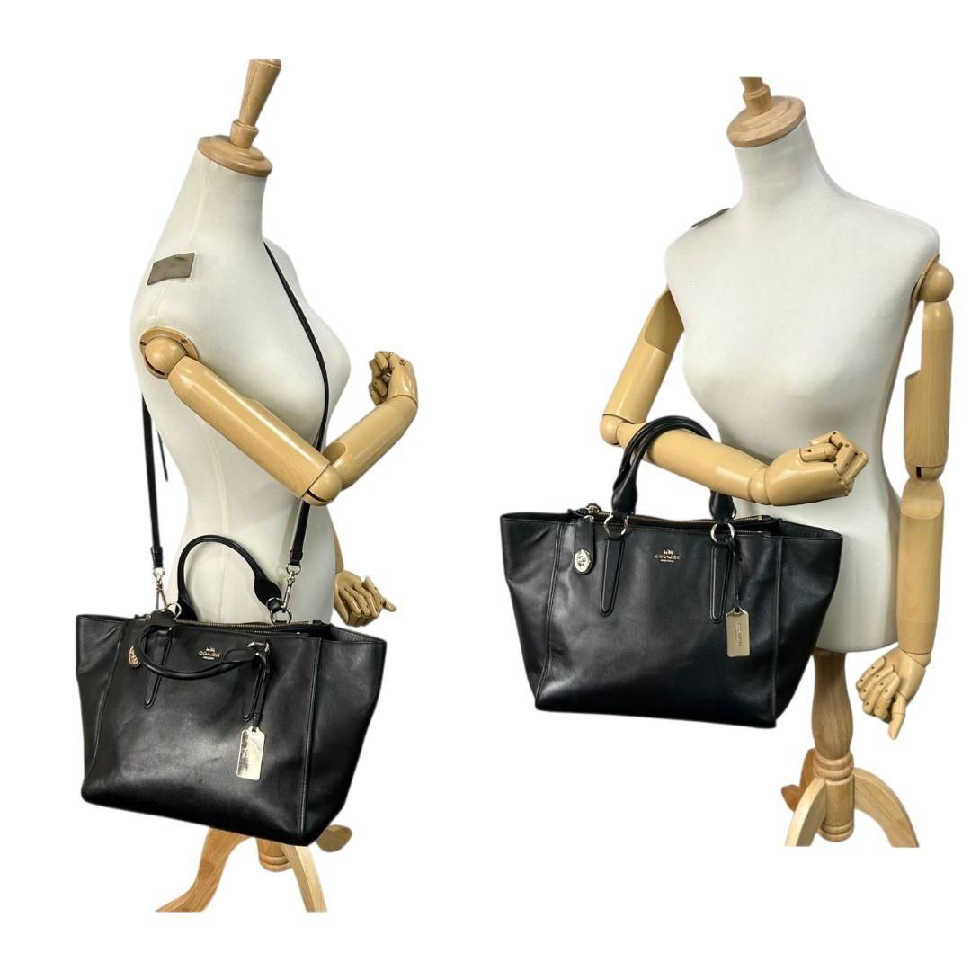 Coach ブラック ショルダーバッグ　ボディバッグ COACH/コーチ】 F76645 ミア クロスボディ ショルダーバッグ