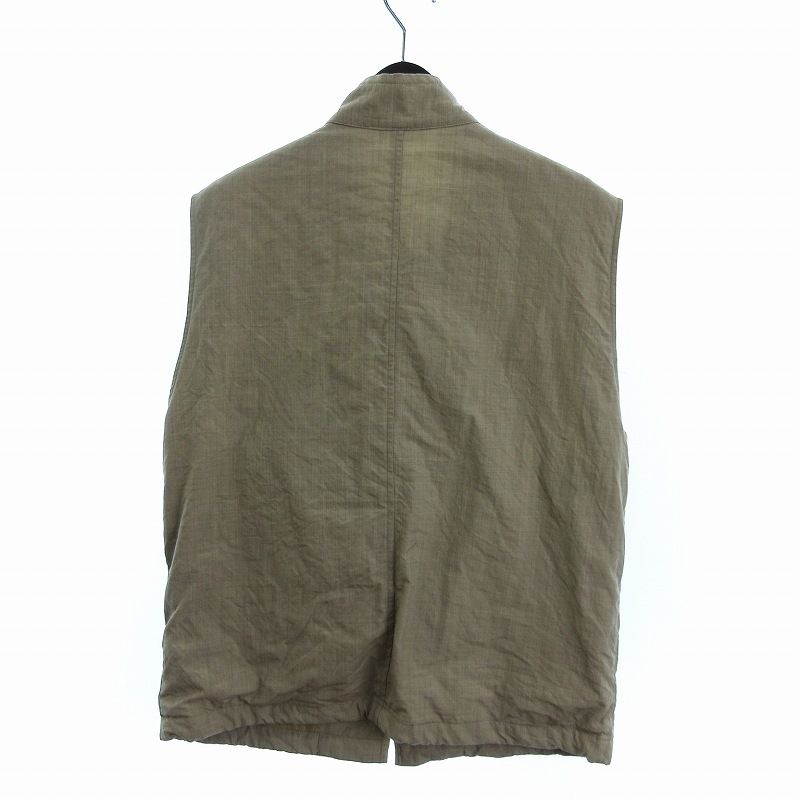 オーラリー AURALEE 24SS HIGH COUNT WOOL POPLIN VEST ベスト