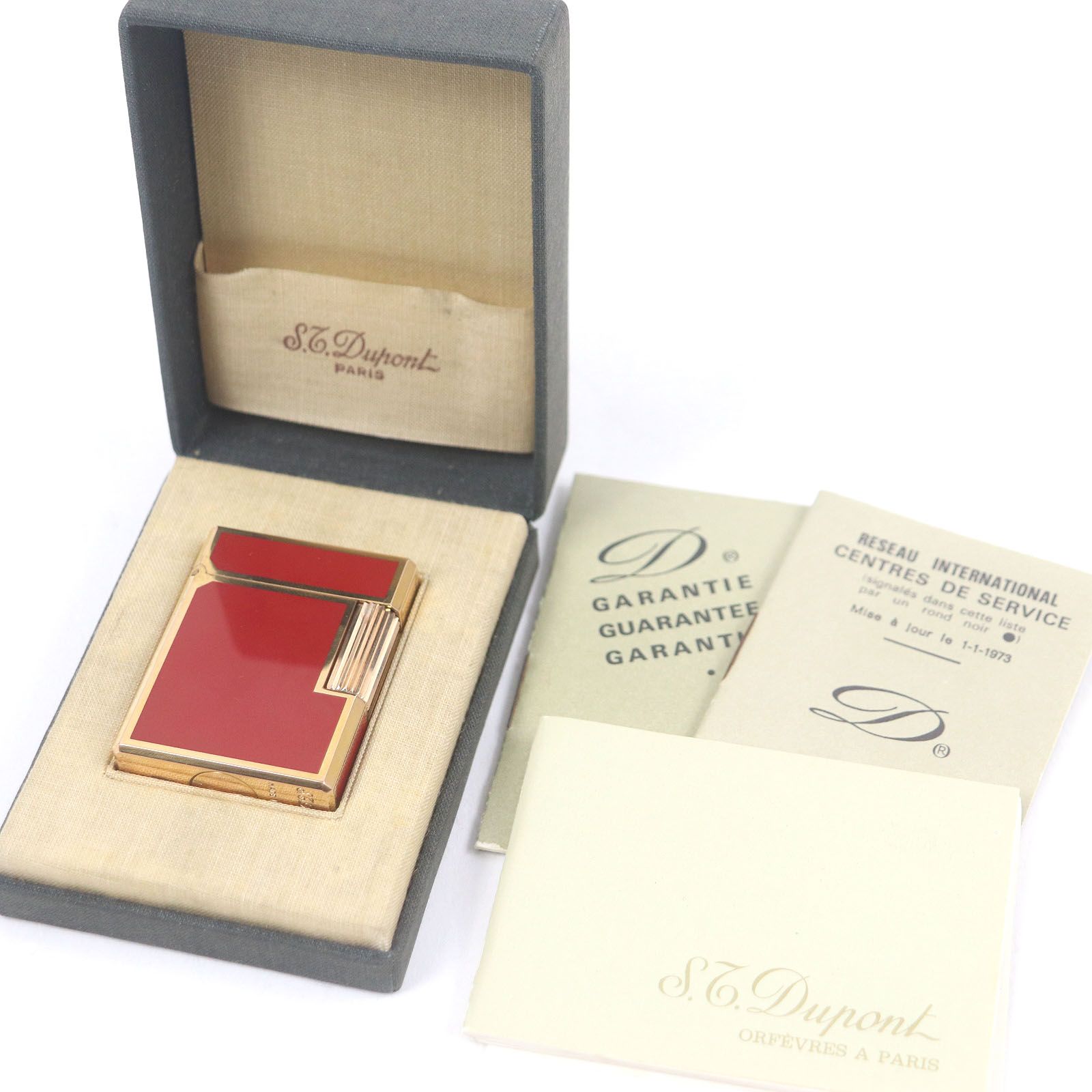 ☆デュポン☆ガスライター☆2個セット☆ライン1☆都彭☆フリント ☆デュポン☆ガスライター☆2個セット☆ライン1☆都彭☆フリント