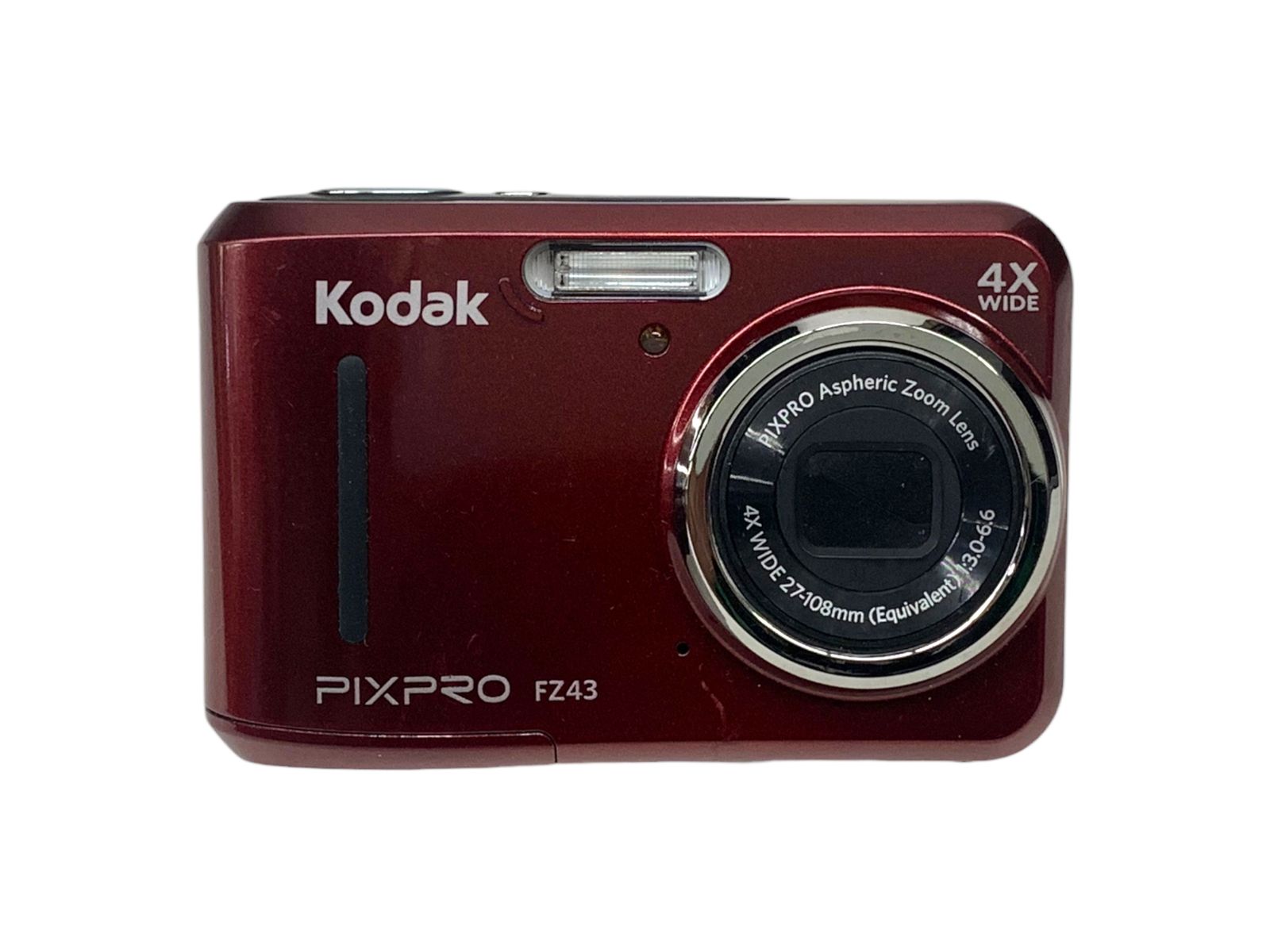KODAK PIXPRO FZ43 レッド デジタルカメラ コダック 赤 【公式通販】