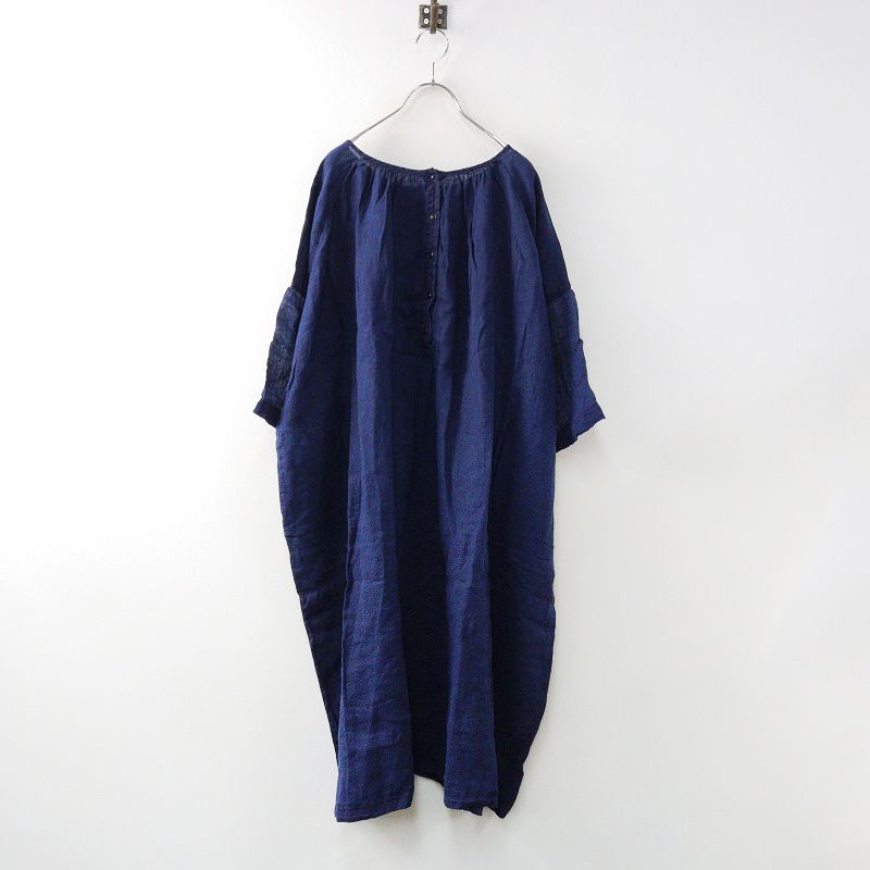 nest Robeリネンインディゴ墨染め2wayドレス ワンピース 青い春 | | nest Robe Shop Blog | nest Robe（ネストローブ