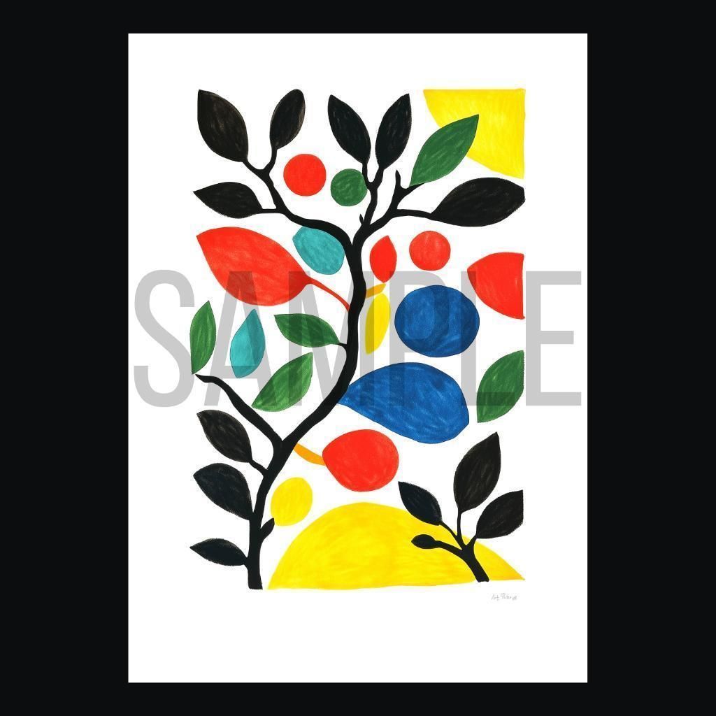 il872 A4 アートポスター インテリア 北欧風 全作オリジナル 送料無料