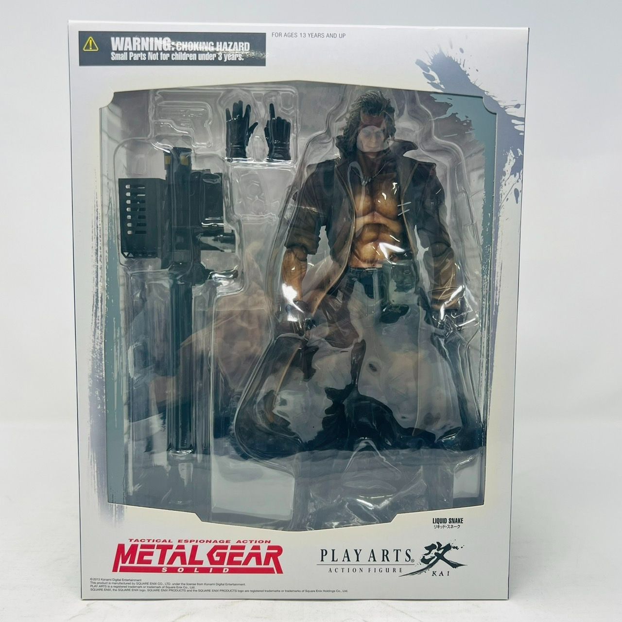 開封品 スクウェア・エニックス METAL GEAR SOLID PLAY ARTS改 リキッドスネーク