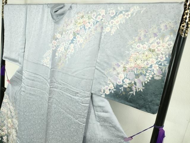 平和屋本店□極上 越後十日町の一流染匠 桐屋・翠山工房 正峰 訪問着  