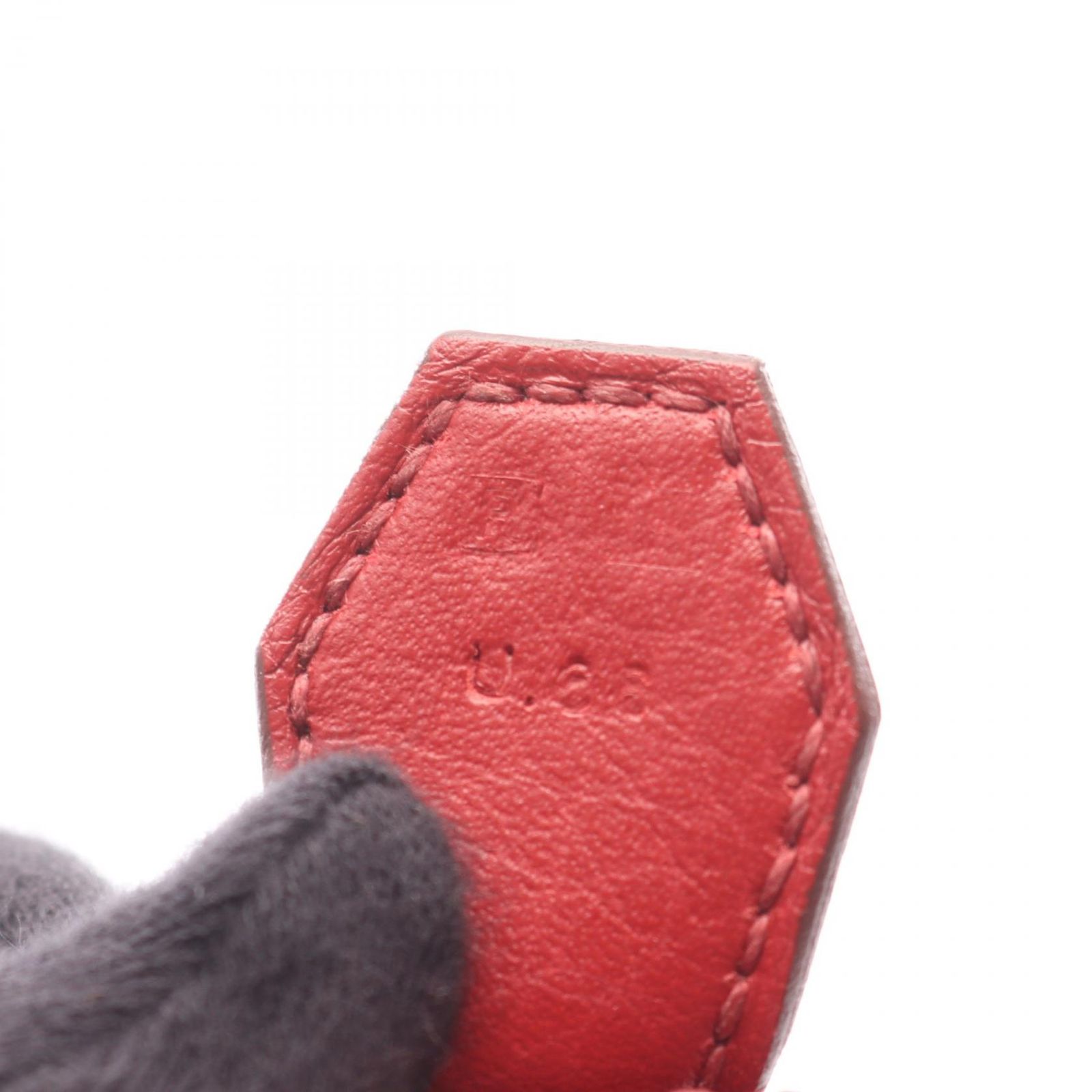 エルメス HERMES ハンドバッグ ボリード31 ルージュカザック レザー 