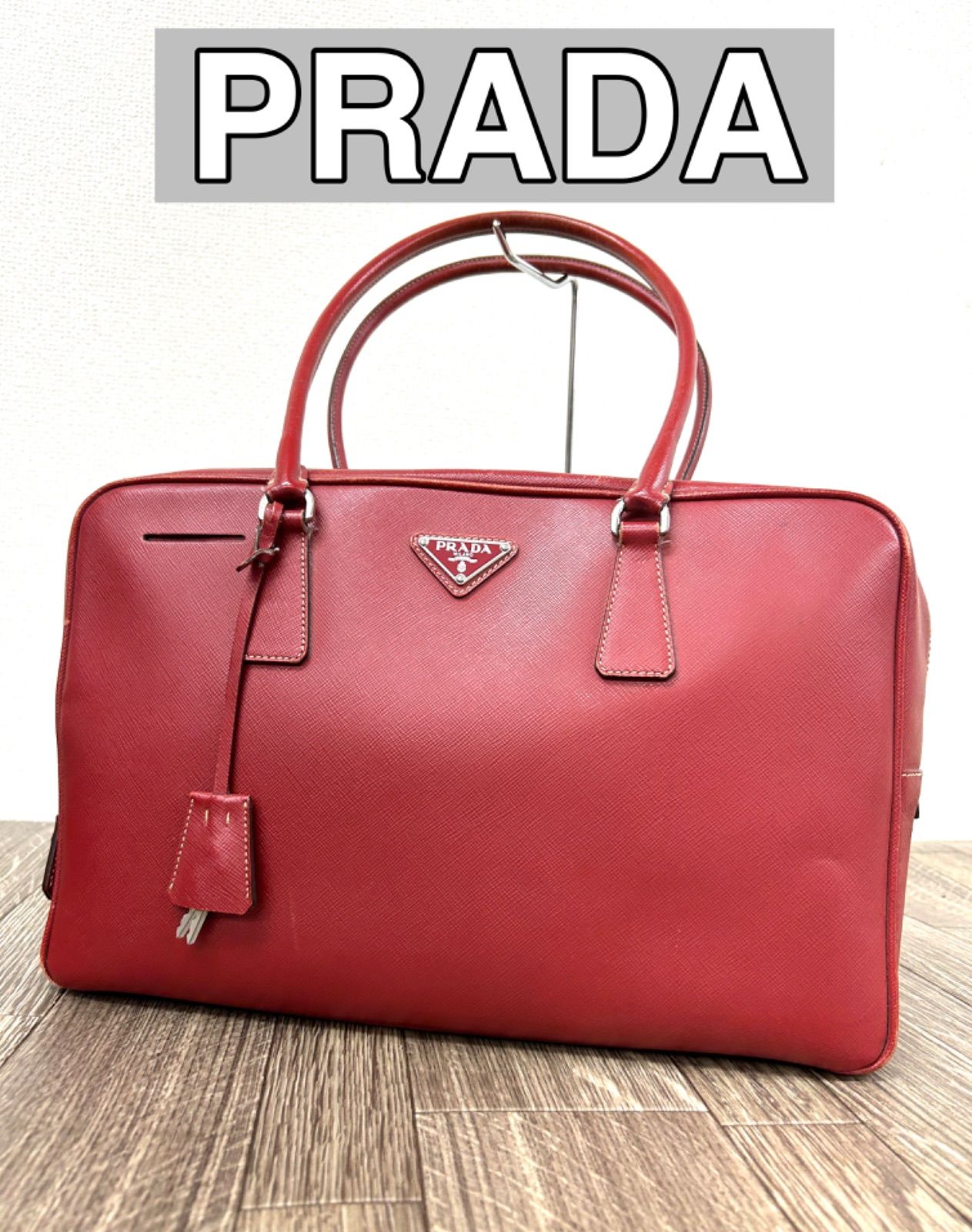 PRADA プラダ サフィアーノ ビジネスバッグ ハンドバッグ - cecati92