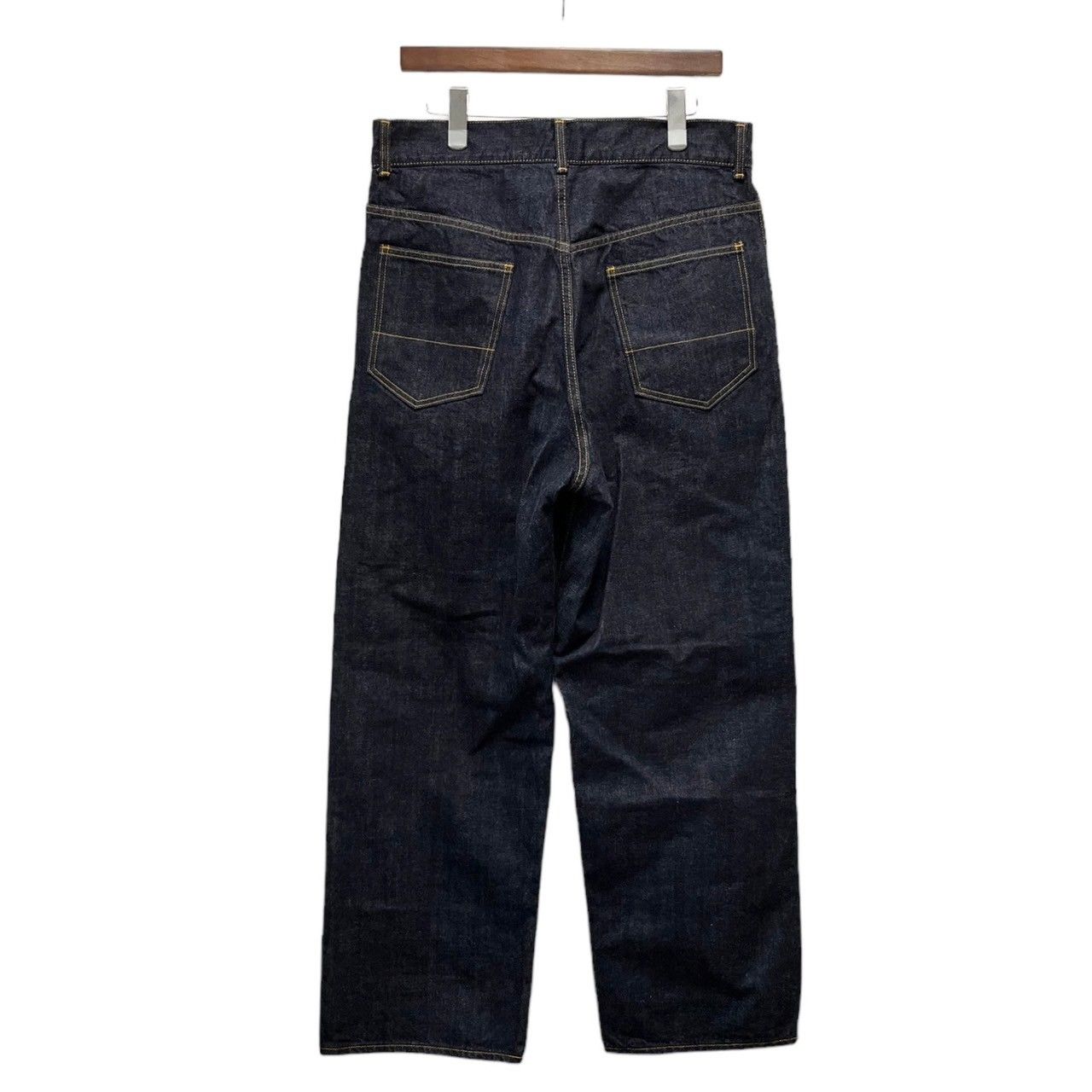 ANCELLM アンセルム OW SELVEDGE DENIM STRAIGHT 5P PANTS デニム 