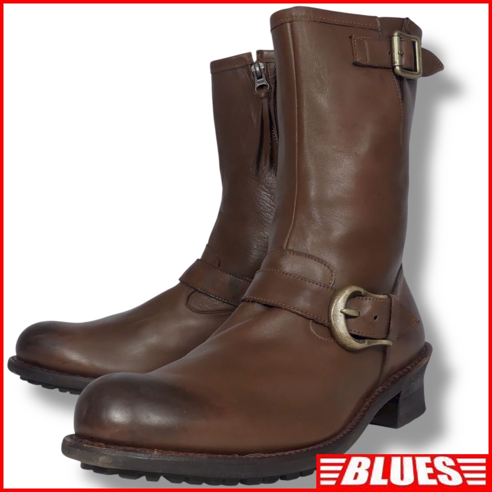 希少❗️ステファノロッシ バイカーブーツ エンジニアブーツ ベルト 黒 ジップ 希少❗️ステファノロッシ バイカーブーツ エンジニアブーツ ベルト 黒