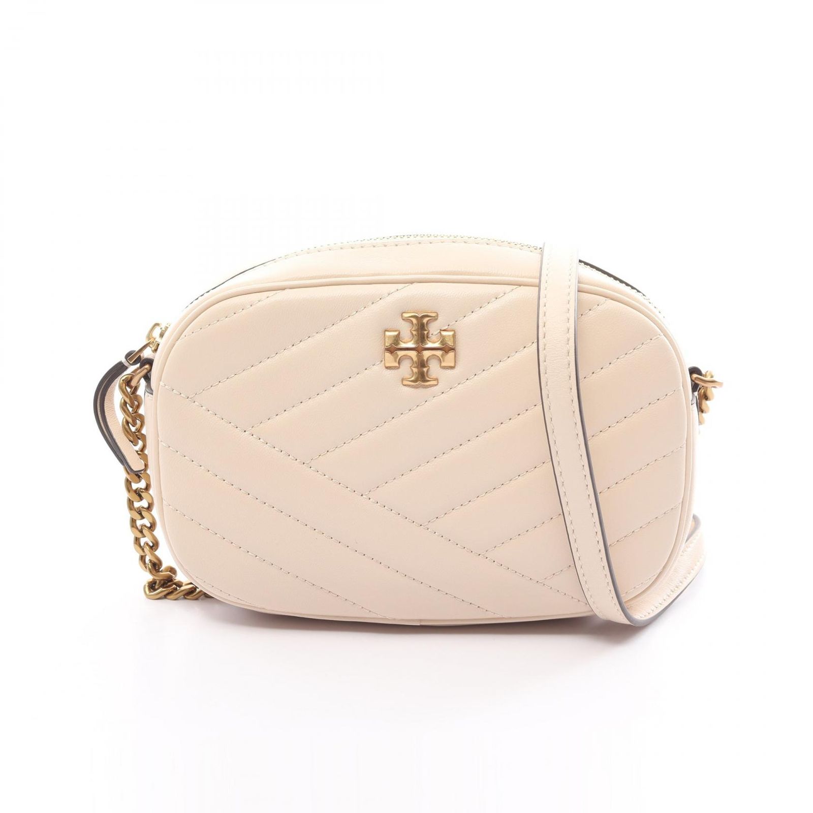トリーバーチ Tory Burch ショルダーバッグ キラ シェブロン カメラ 