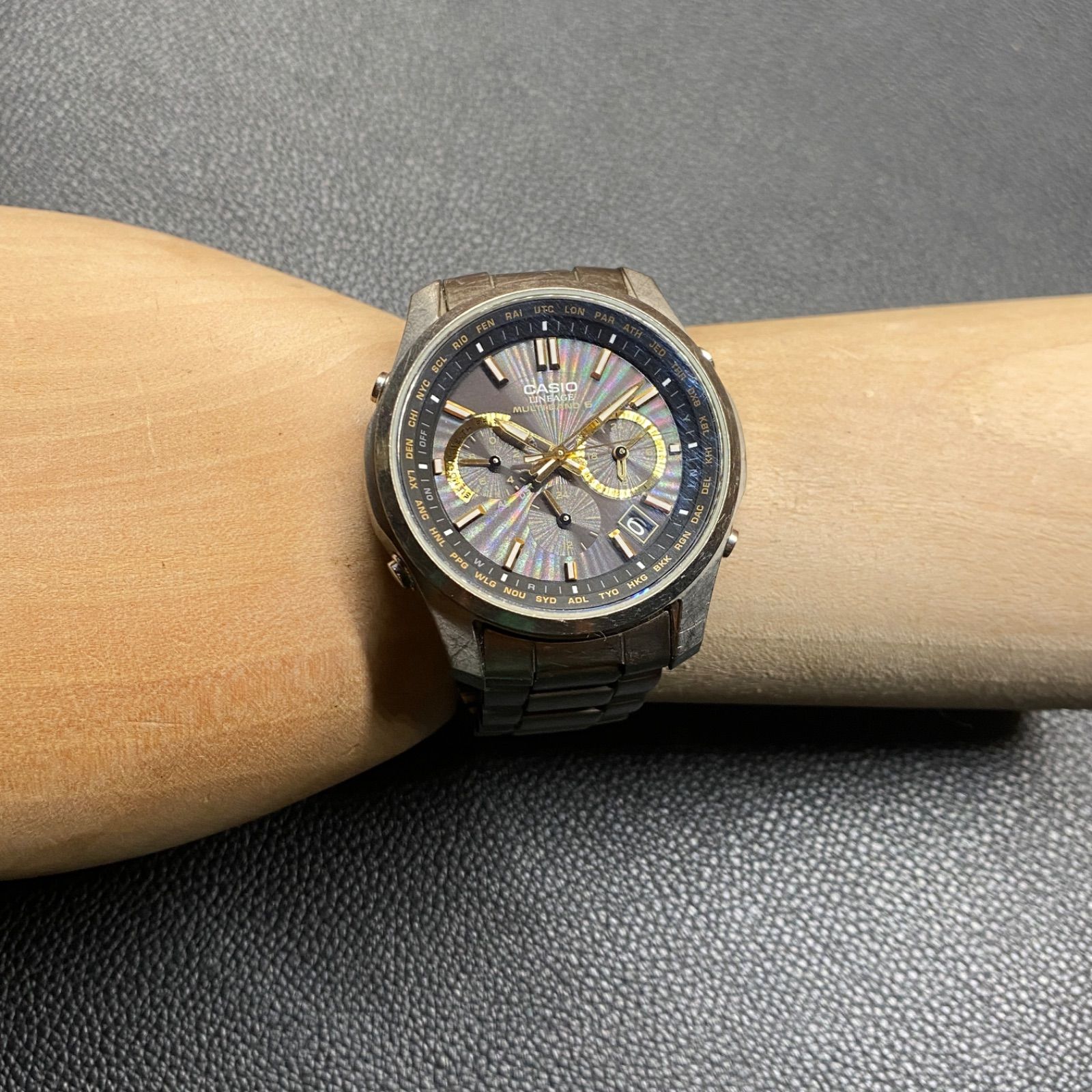 カシオ CASIO リニエージ LIW-M610TDS LINEAGE Titanium チタン タフ