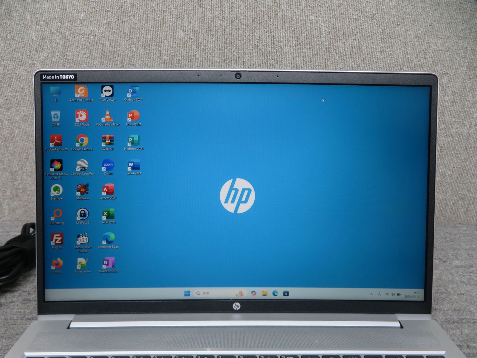 高速12世代CPU・事務処理◎】◇ HP ProBook 450 G9 / 15.6型 / Core i5  