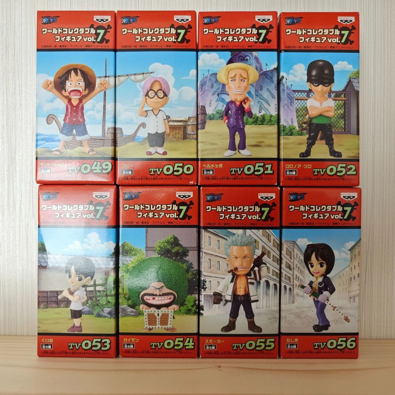 未開封 ワンピース WCF ワーコレ コレクタブル vol.6 8種 未開 ワンピース ワールドコレクタブル vol.6 全8種[梱0.1]