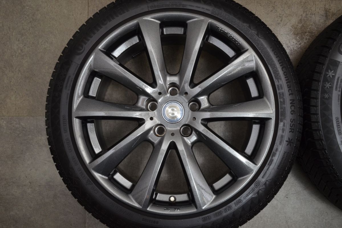 バリ溝 チームスパルコ 18in 8J 30 PCD112 コンチネンタル ノースコンタクト NC6 225 45R18 BMW G20 G21 3シリーズ スタッドレス TRITUETUBI_COM