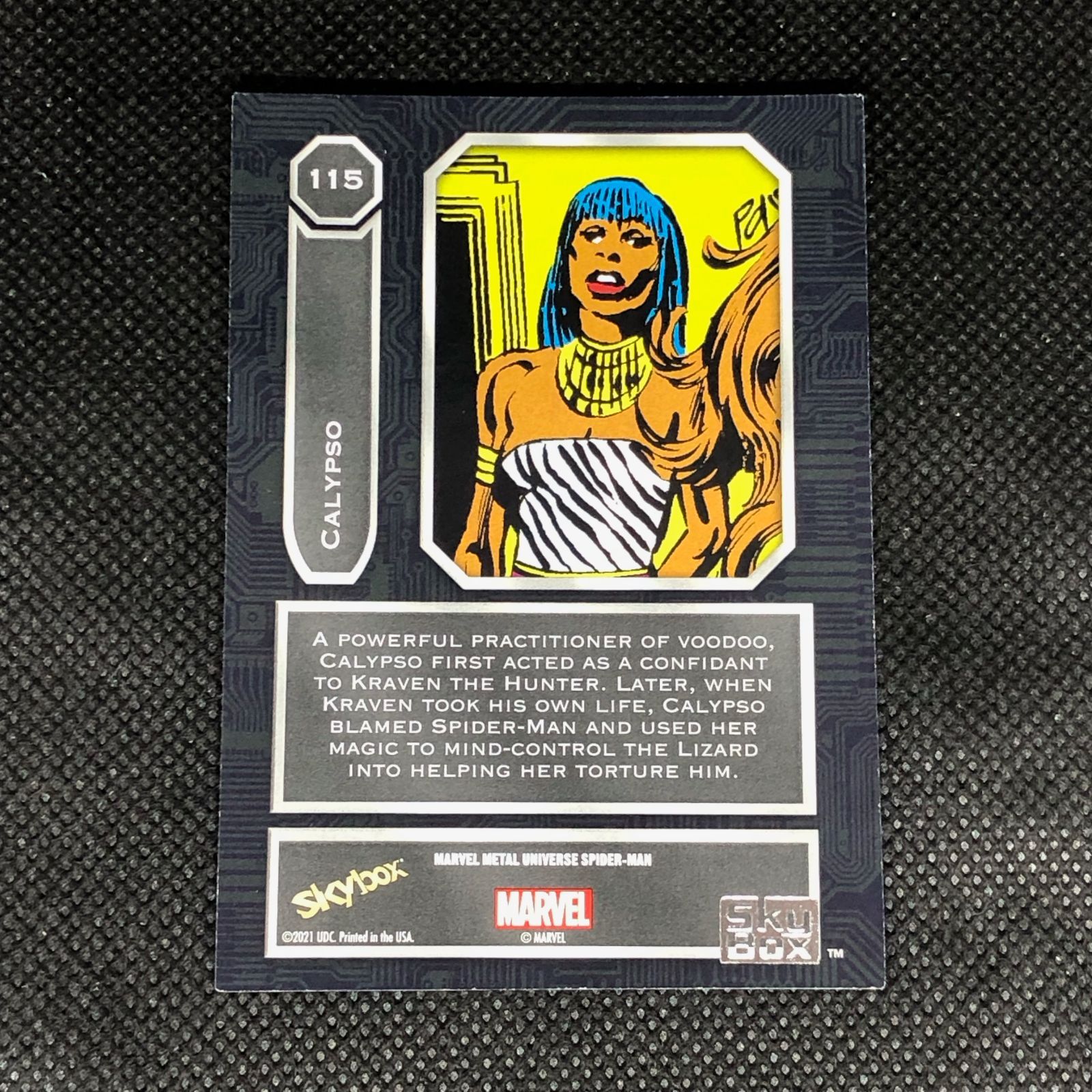 Calypso / カリプソ 2022 Upper Deck Marvel Metal Universe