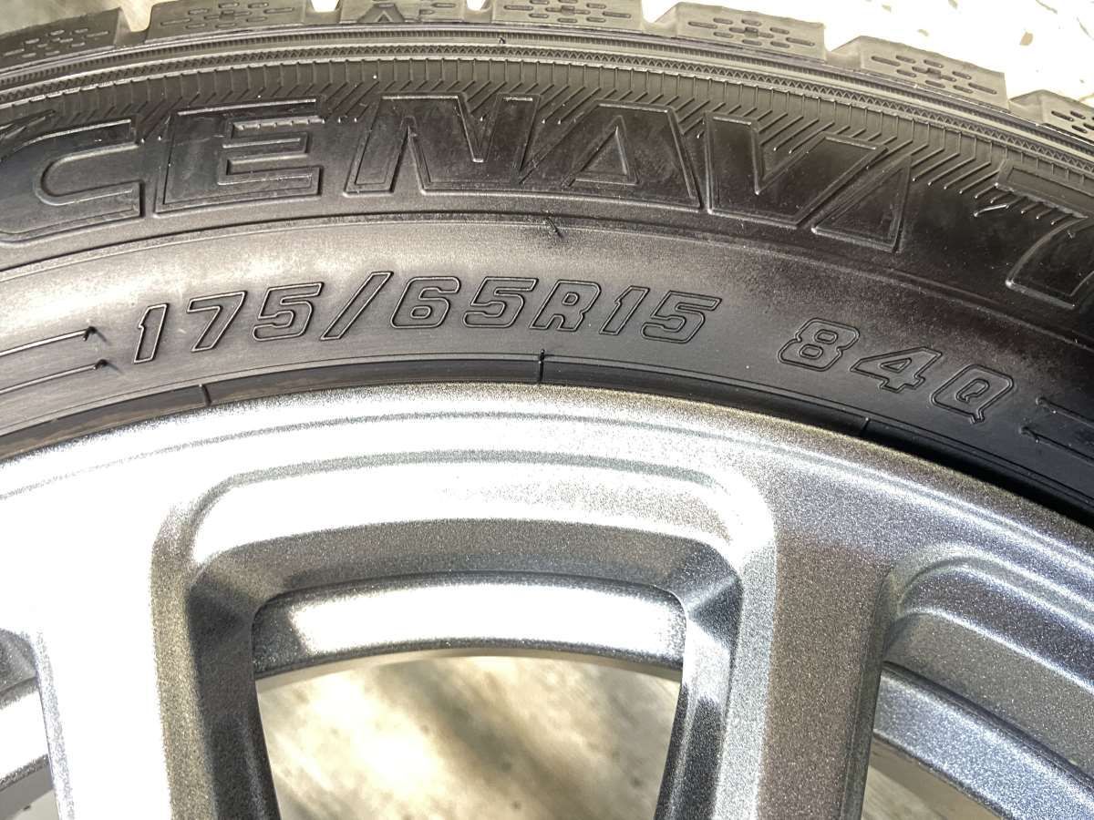 175/65R15 グッドイヤー アイスナビ 7 RAPID 15x5.5 43 100-4穴