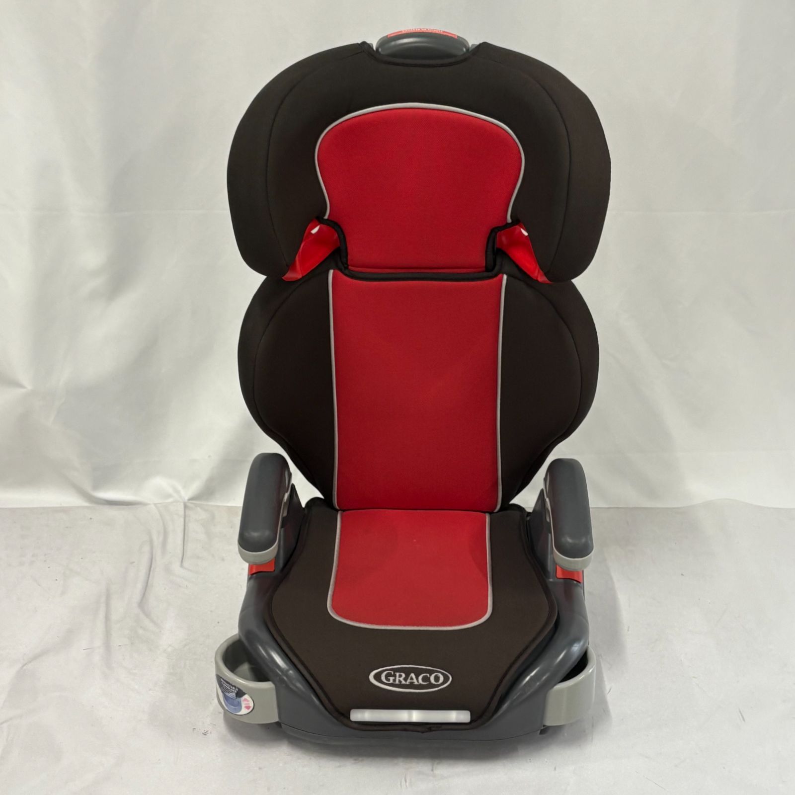 GRACO ジュニアシート 赤 黒 レッド ブラック - メルカリ