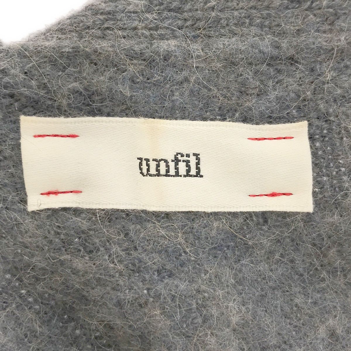 unfil アンフィル キャメル カーディガン ニット ブラック 楽天市場】アンフィル unfil ブルーフェイス&カシミア オーバー
