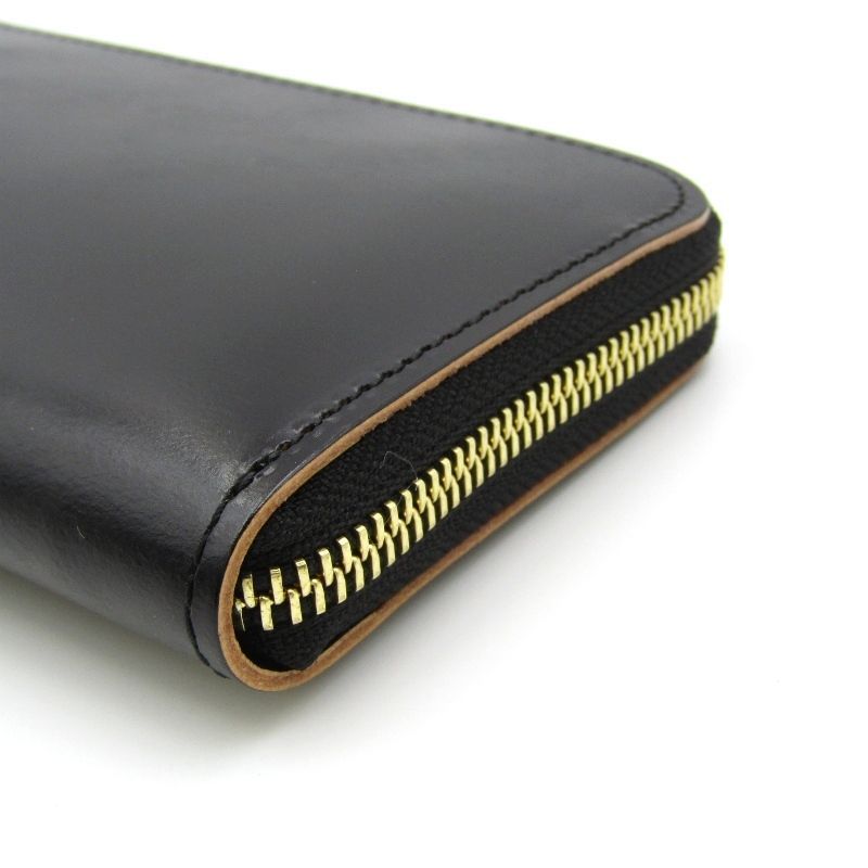 L字ファスナー ブラック