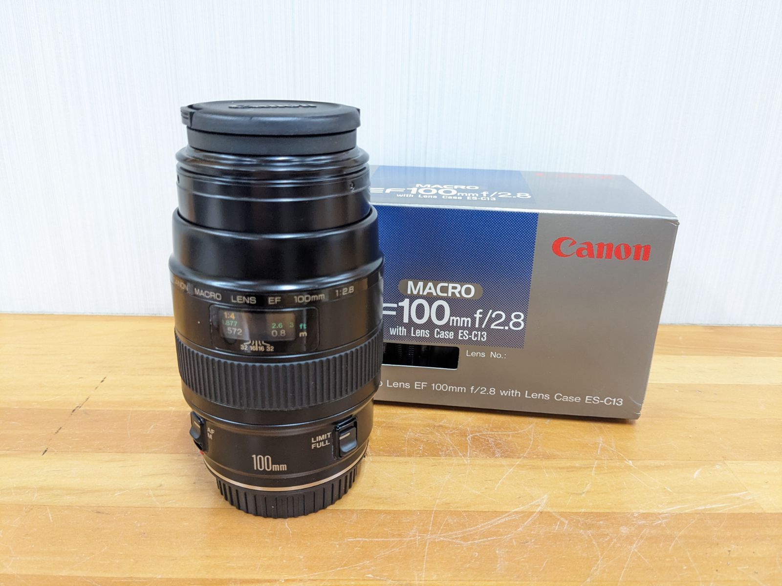 動作品 Canon キヤノン MACRO LENS EF 100ｍｍ 1 2.8 キャノン カメラ レンズ き M2392