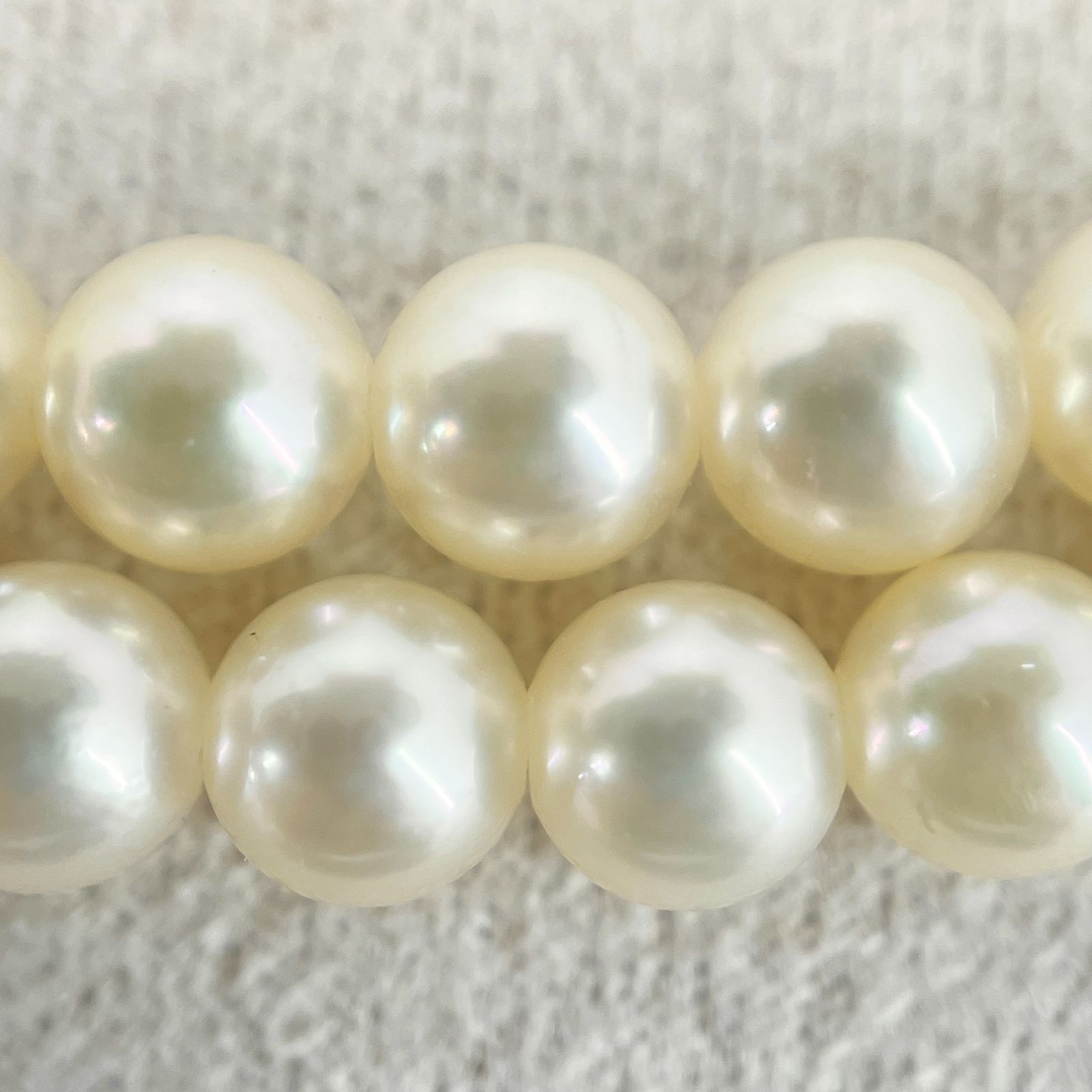 4.5～5.0mm】ミキモト 希少 ベビーパール×ダイヤモンド×サファイア  