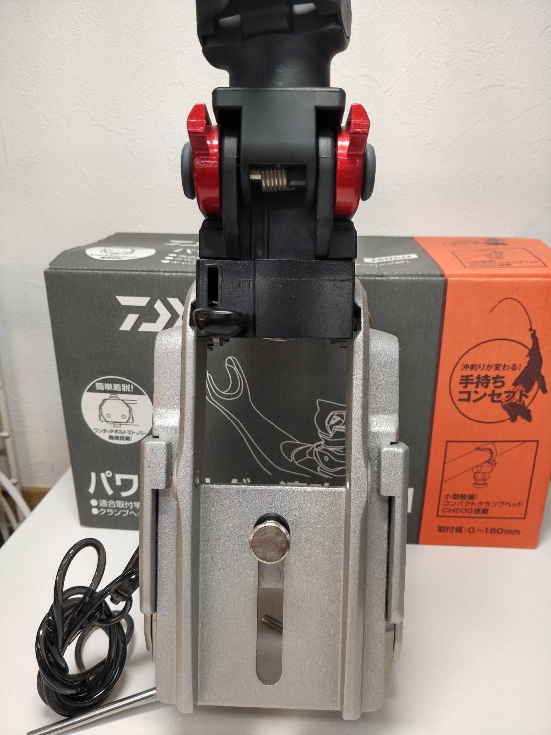 げ ダイワ パワーホルダー 速攻 １６０ＣＨ 船 釣り ロッドホルダー ロッドキーパー 竿受け ワンタッチボルトストッパー ０８ OLIVEOS_COM_TR