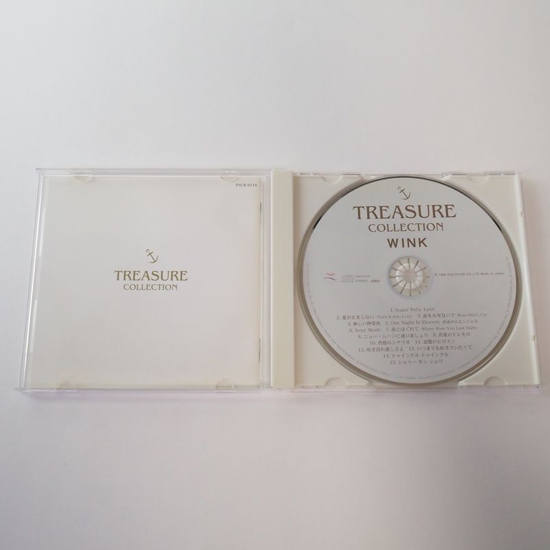 ウィンク (WINK) TREASURE COLLECTION WINK BEST ベスト盤 愛が