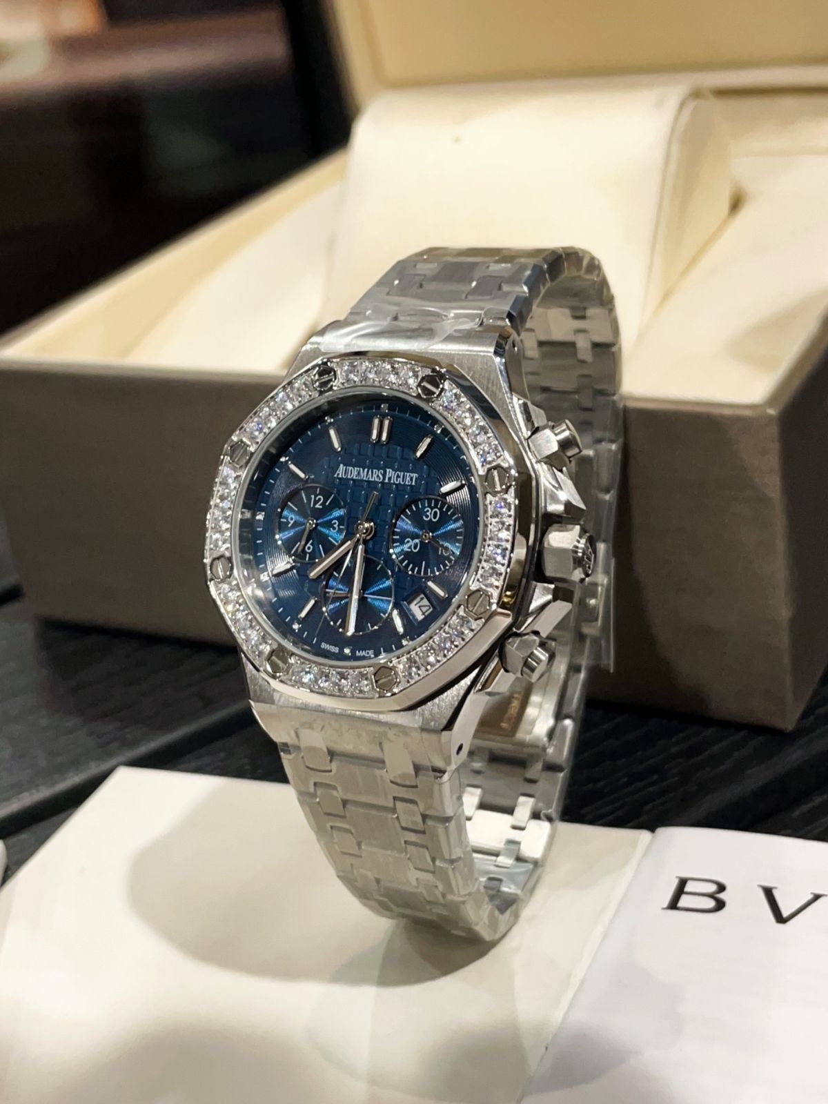 AP オーデマ・ピゲ レディース 並行輸入36mm37mm時計 ダイヤ AP オーデマ ピゲ Audemars Piguet ロイヤルオーク レディース