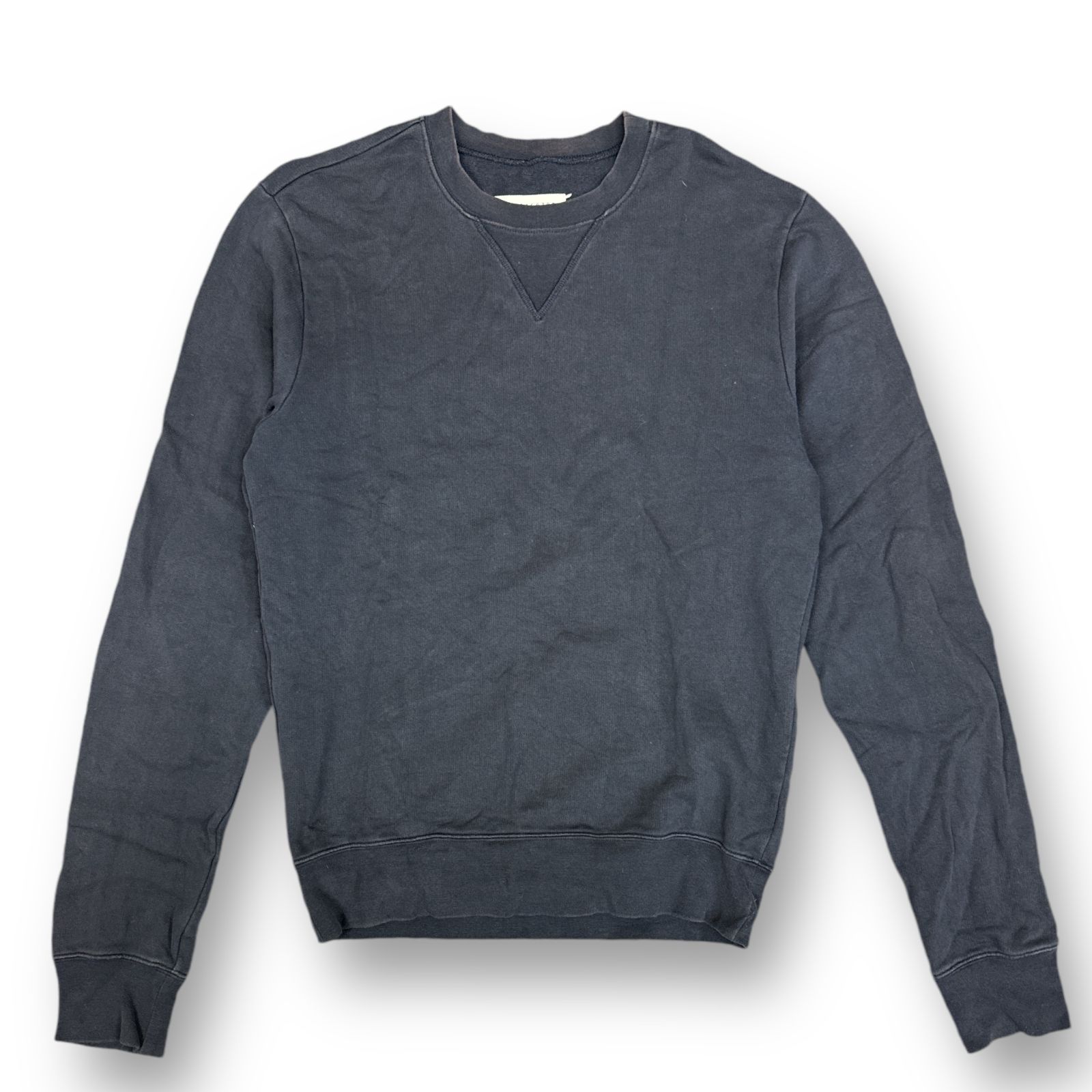 Maison Margiela エルボーパッチ スウェット ネイビー Maison Margiela】エルボーパッチスウェット