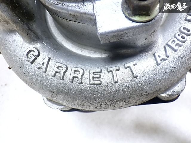 日産 シルビア 純正 タービン ギャレット A/R60 M24 1-1 ☆社外エキマニ付☆ 日産 純正 GARRETT ギャレット A/R60 M24