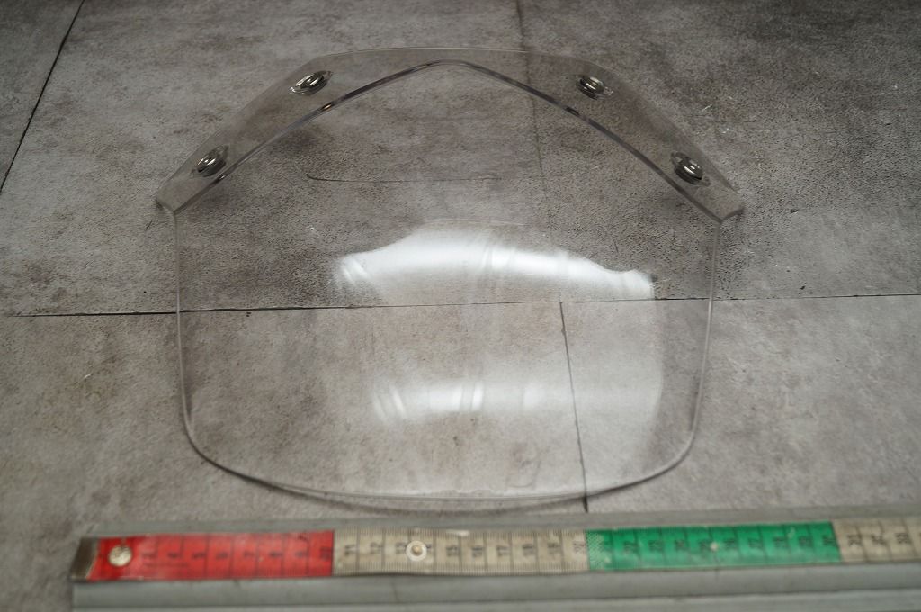 BMW R1200R スポーツ ウインドシールド フロントスクリーン クリア 46637697209 BRIGHTFACE_UK